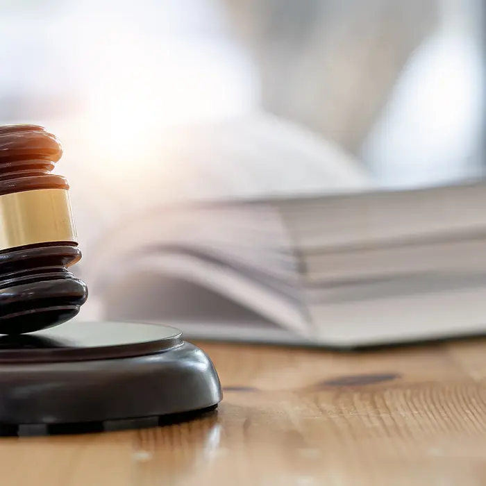 Property auction gavel