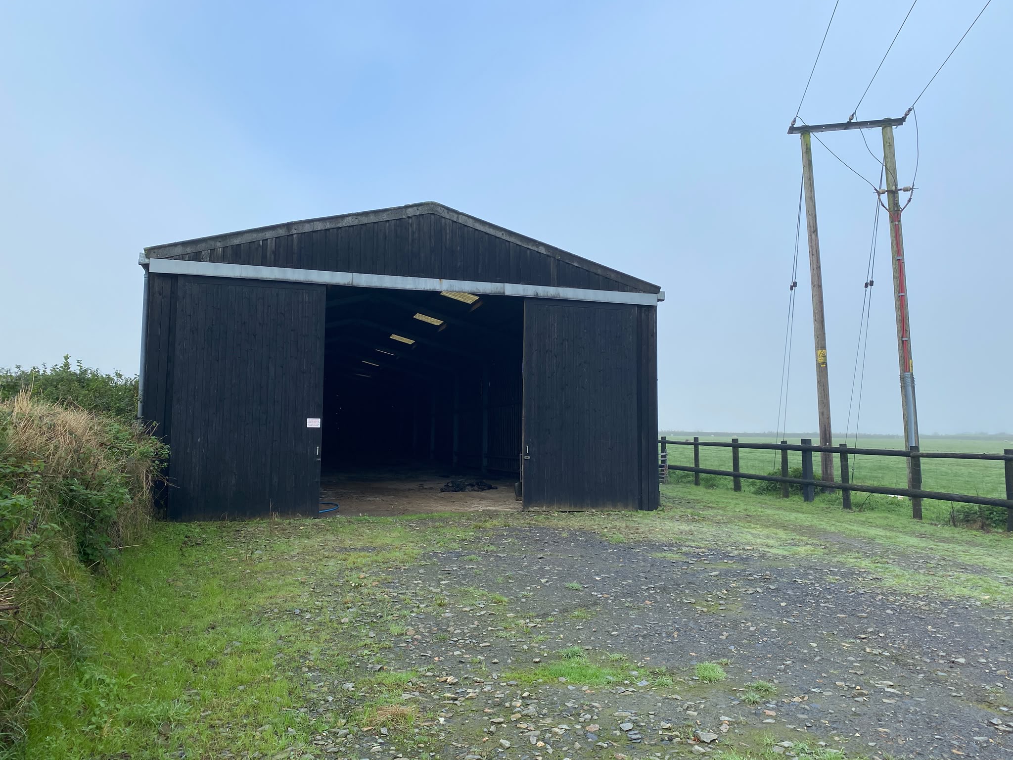 SHED TO RENT AT “TINTOWN”, BETWEEN CRIMP AND KILKHAMPTON, NORTH CORNWALL