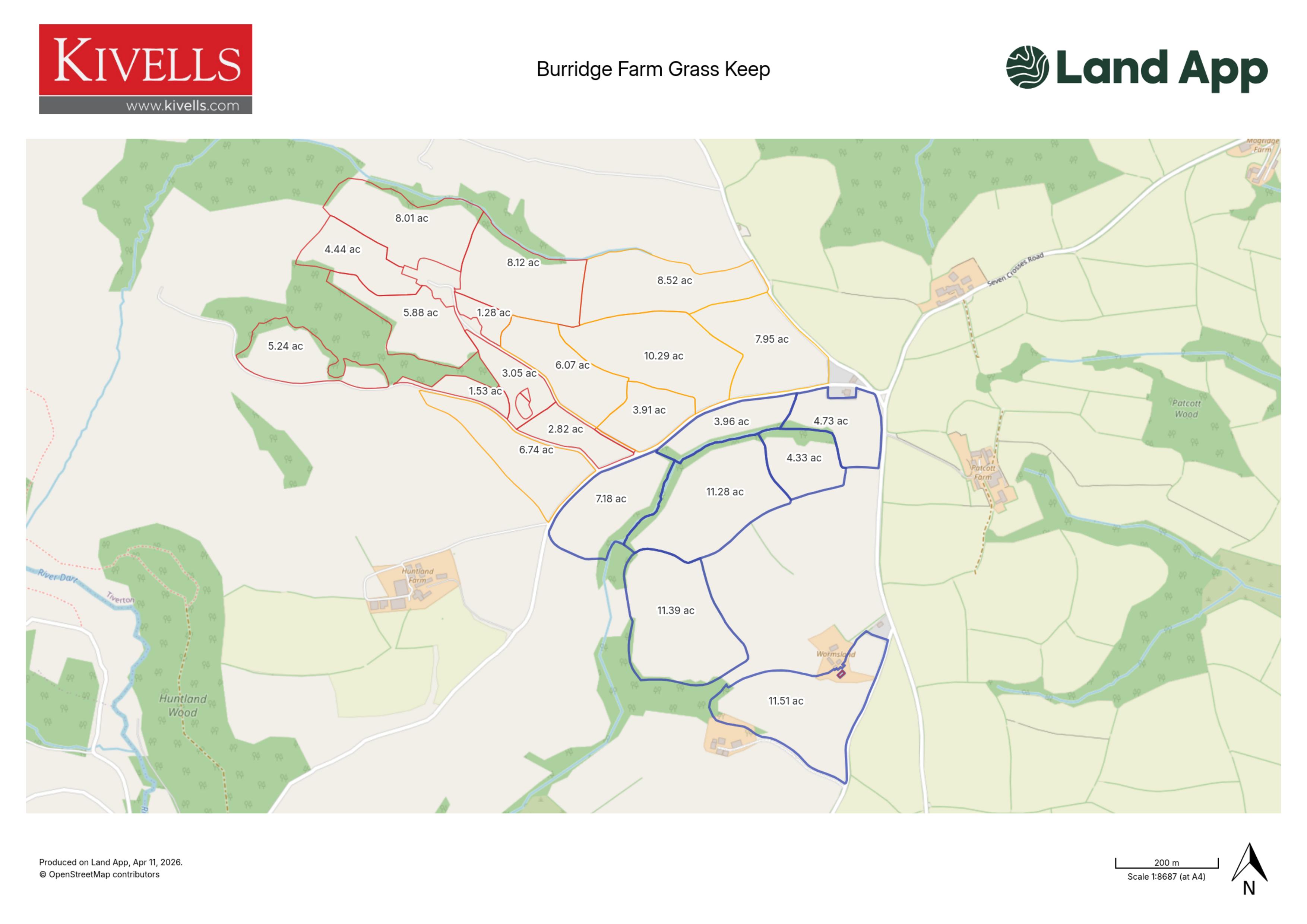 GRASS KEEP FOR SALE BY INFORMAL TENDER AT BURRIDGE FARM, TIVERTON, DEVON EX16 8JS