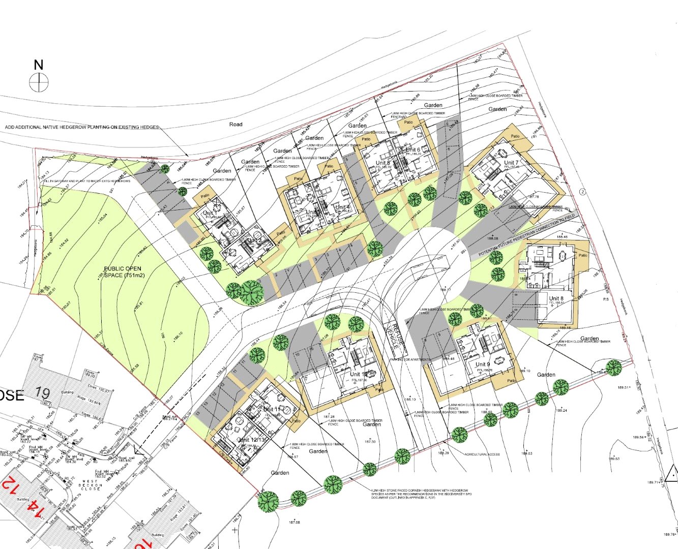 Beside West Beckon Close, Morwenstow, Bude EX23