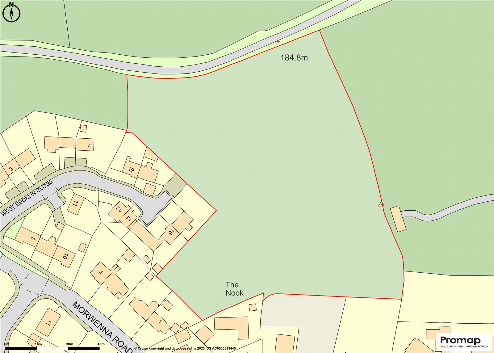 Beside West Beckon Close, Morwenstow, Bude EX23